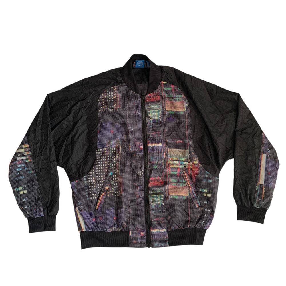 Adidas Women's Size M Tokyo Super Star Full Zip Windbreaker Jacket - Picture 7 of 16